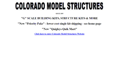 Desktop Screenshot of coloradomodel.com